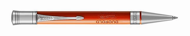 wide pastel Parker Duofold Classic Big Red Ct Vintage Ballpoint Pen