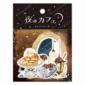 Q-Lia Night Cafe Coolia Seal Hoshizora Samposeal trendy nonslip