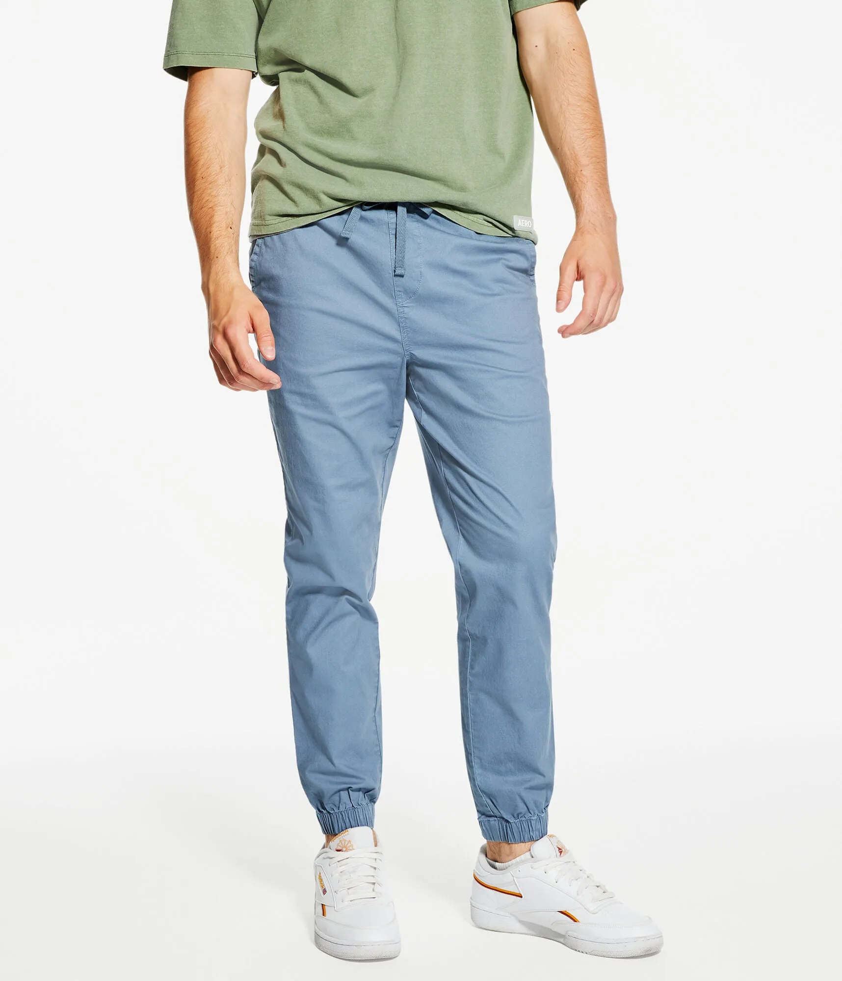Aeropostale Herren Jogginghosen aus Stretch-Köper