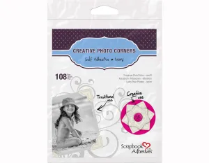 sealed handy Scrapbook Adhesives  Creative Photo Corners  Ivory