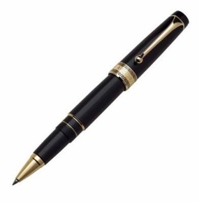 cotton economical Aurora Optima Resin Gold Black Rollerball Pen