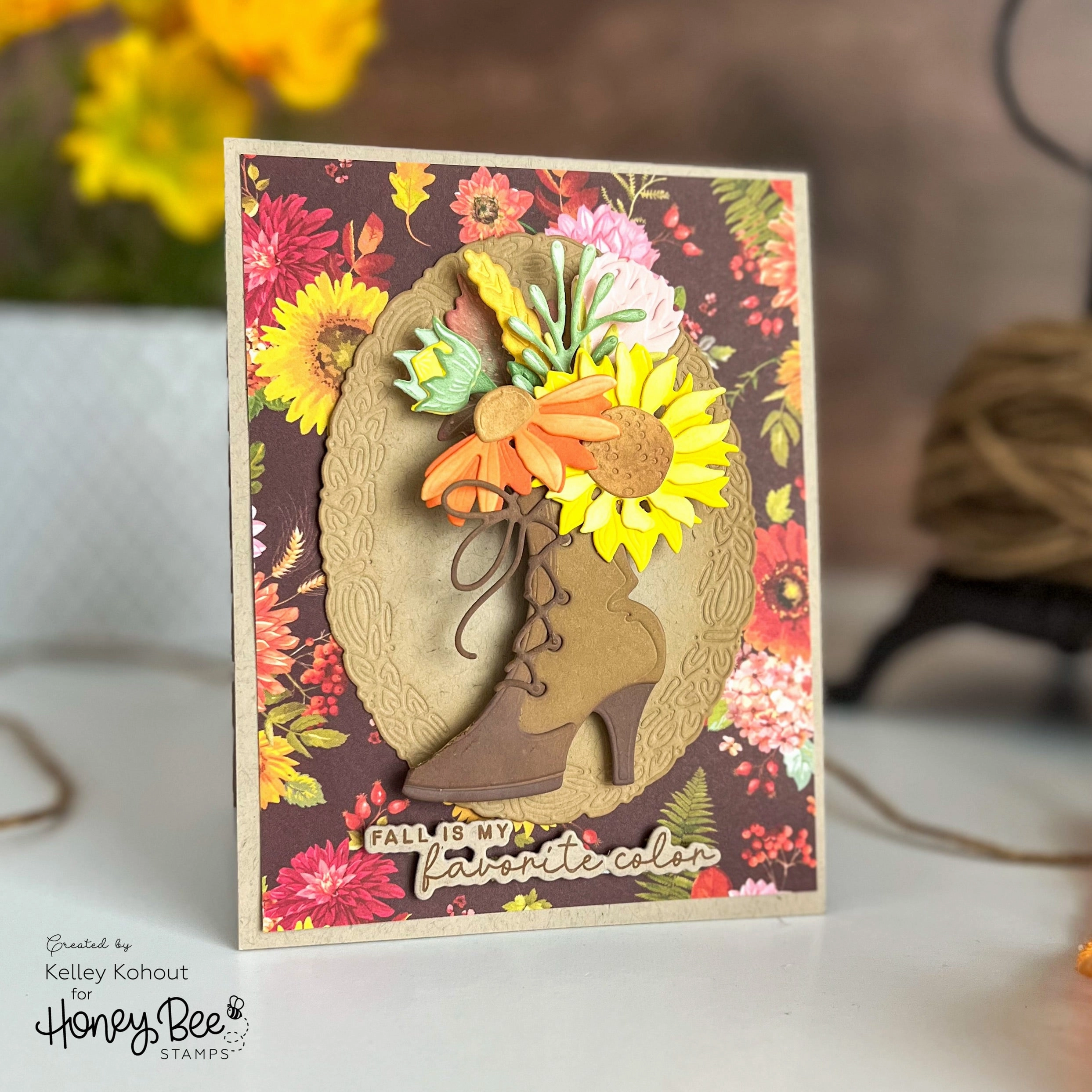 soft Blessings Of Fall - 4X6 Stamp Set