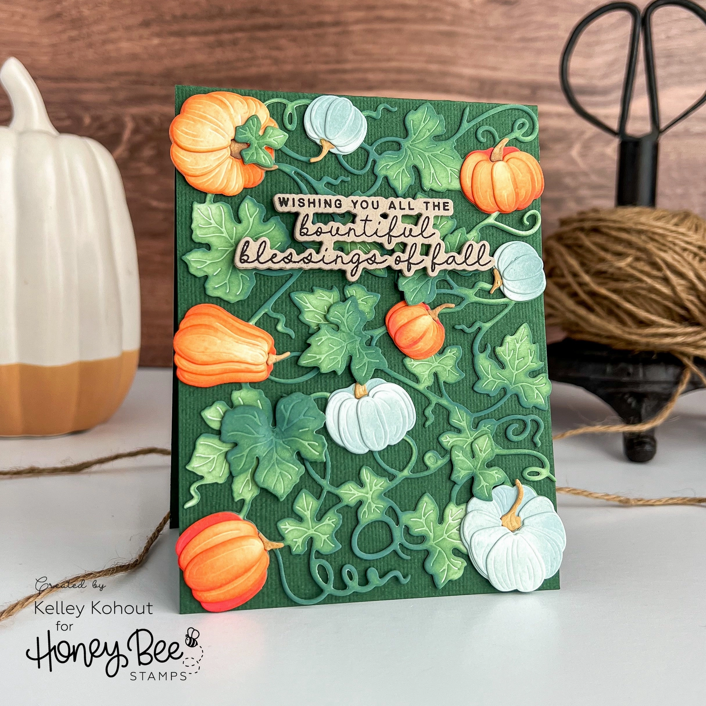 soft Blessings Of Fall - 4X6 Stamp Set