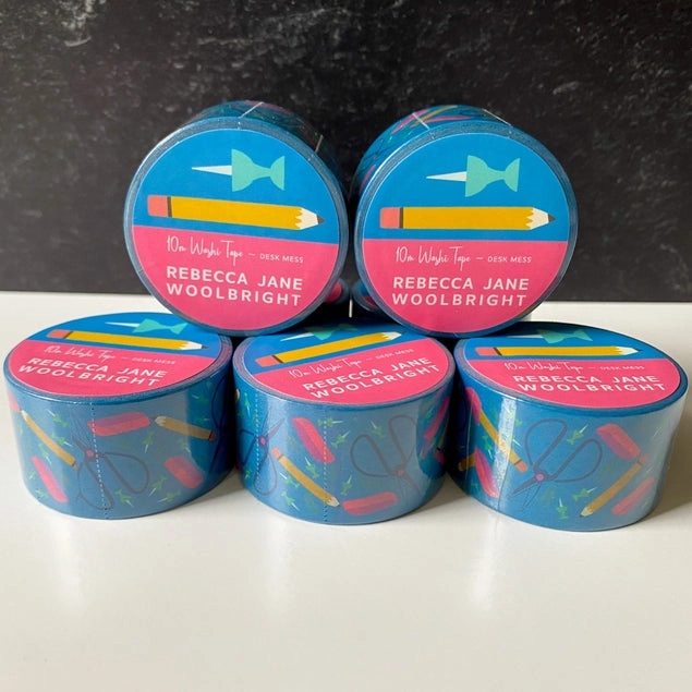 Desk Mess Stationery Washi Tape thin gift