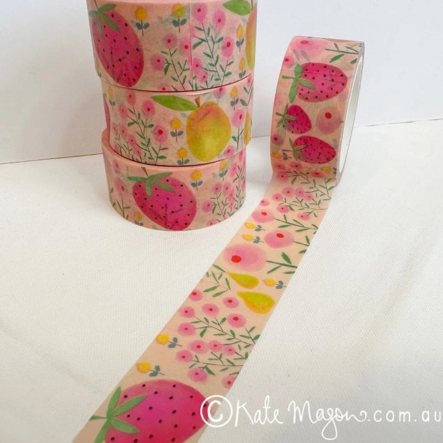automatic Fruity Floral Washi Tape