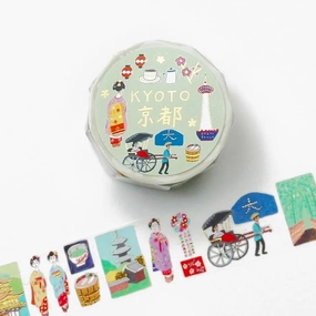 affordable luxury Ai Okino Washi Tape - Kyoto
