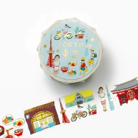 wholesale bulk Ai Okino Washi Tape - Tokyo
