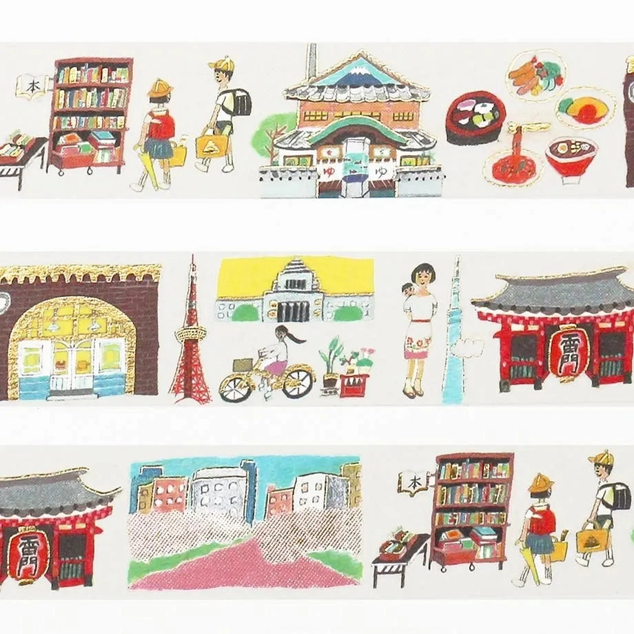 Ai Okino Washi Tape - Tokyo budget shiny