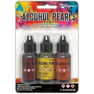 Alcohol Ink Pearls - Kit #5 bronze giant
