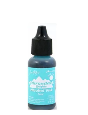 original elegant Alcohol Ink - Pool