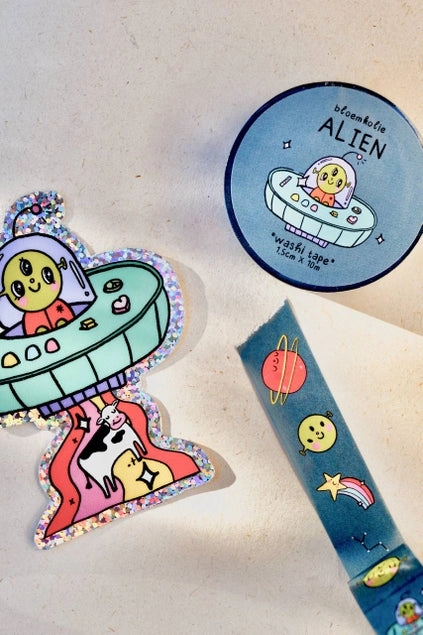 musthave bamboo Alien Washi Tape