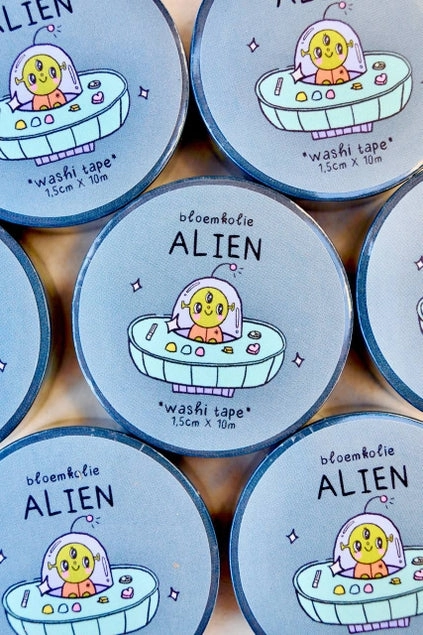 organic Alien Washi Tape