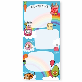 adjustable All Of The Food Dl Notepad