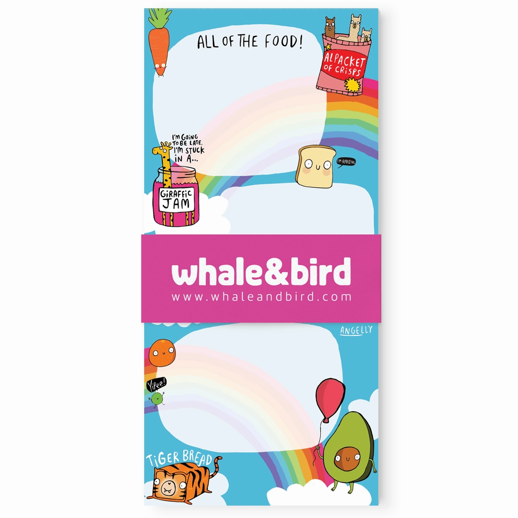 All Of The Food Dl Notepad washable