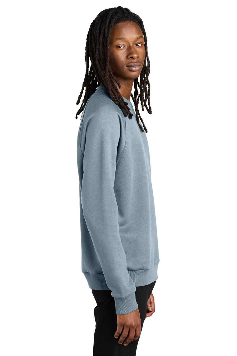 Allmade Herren CVC-Fleece Rundhalspullover - Ich Mag Dich Blau