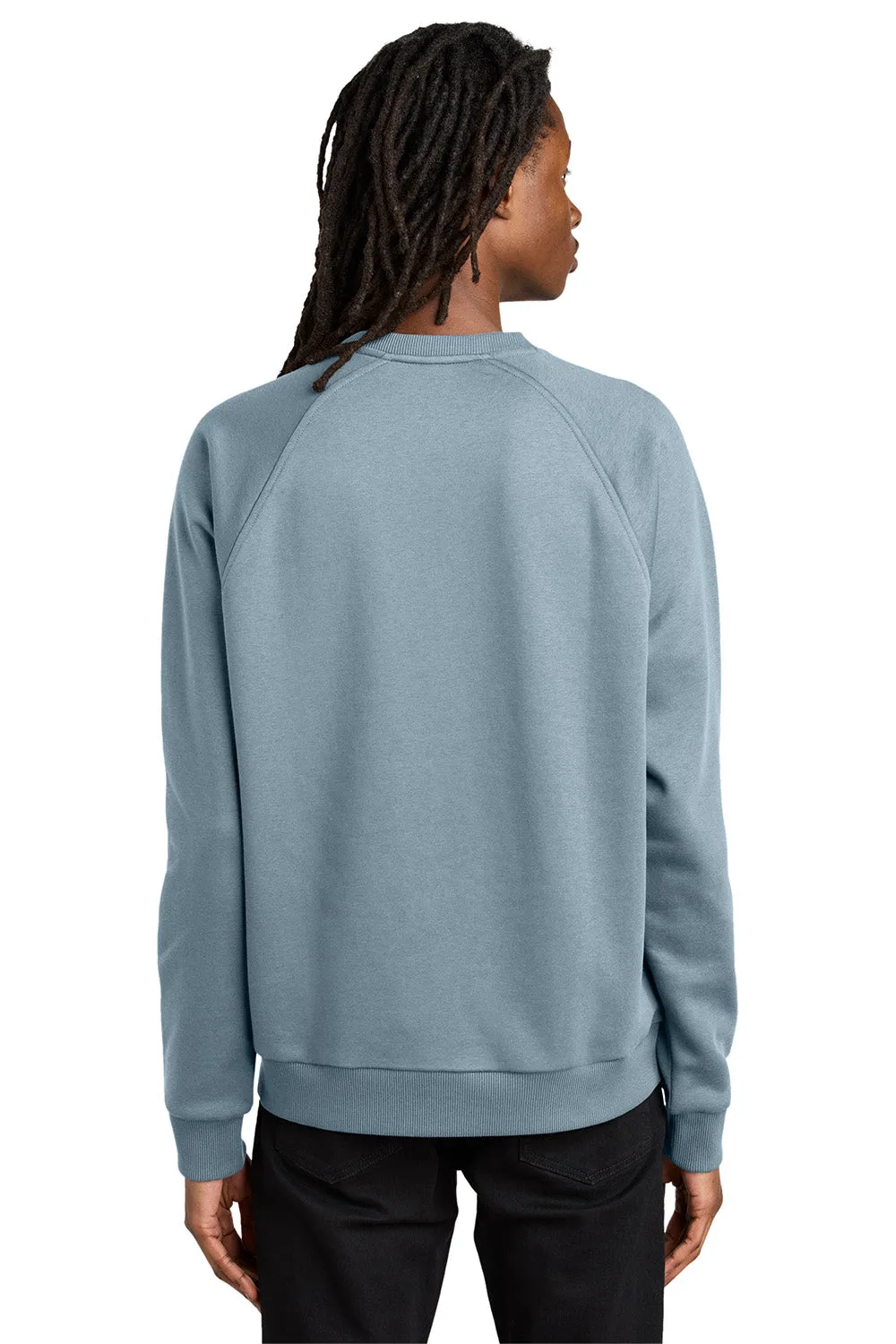 Allmade Herren CVC-Fleece Rundhalspullover - Ich Mag Dich Blau