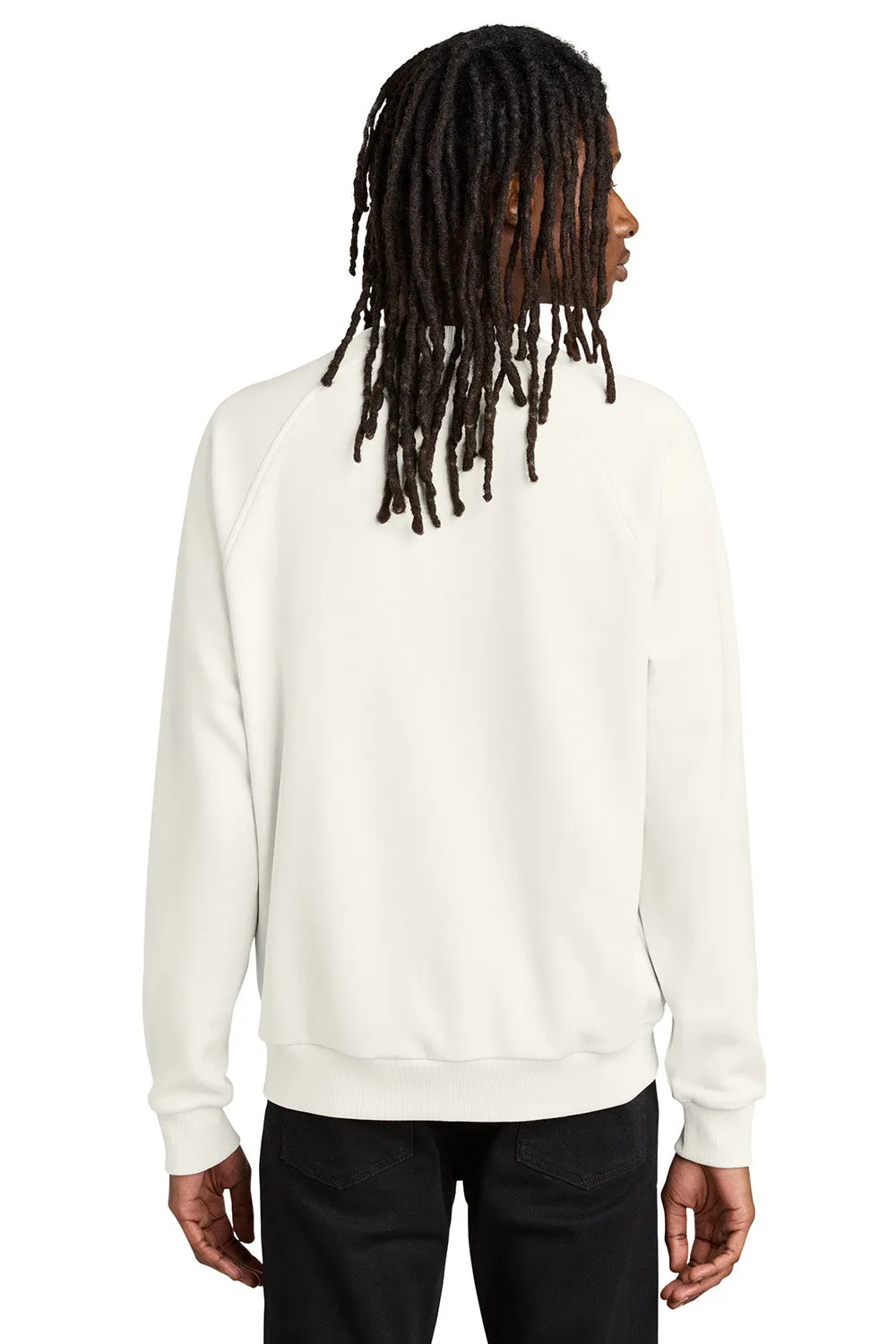Allmade Herren CVC Fleece Crewneck Sweatshirt - Weißer Sand