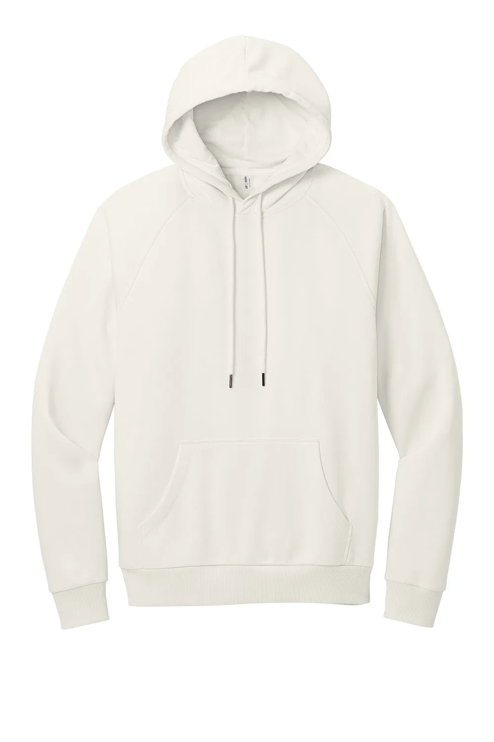 Allmade Herren CVC-Fleece Kapuzenpullover mit Kangaroo-Tasche - Weißer Sand