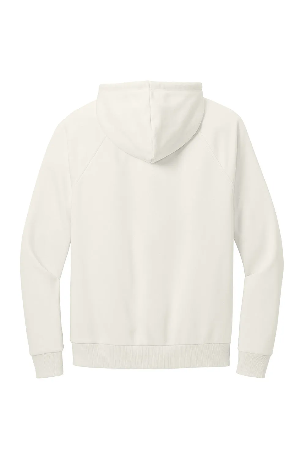 Allmade Herren CVC-Fleece Kapuzenpullover mit Kangaroo-Tasche - Weißer Sand