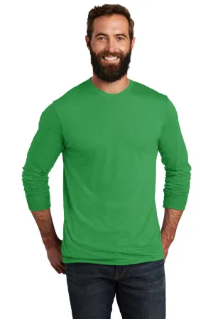 Allmade Herren Langarm Rundhals T-Shirt - Umweltfreundliches Grün