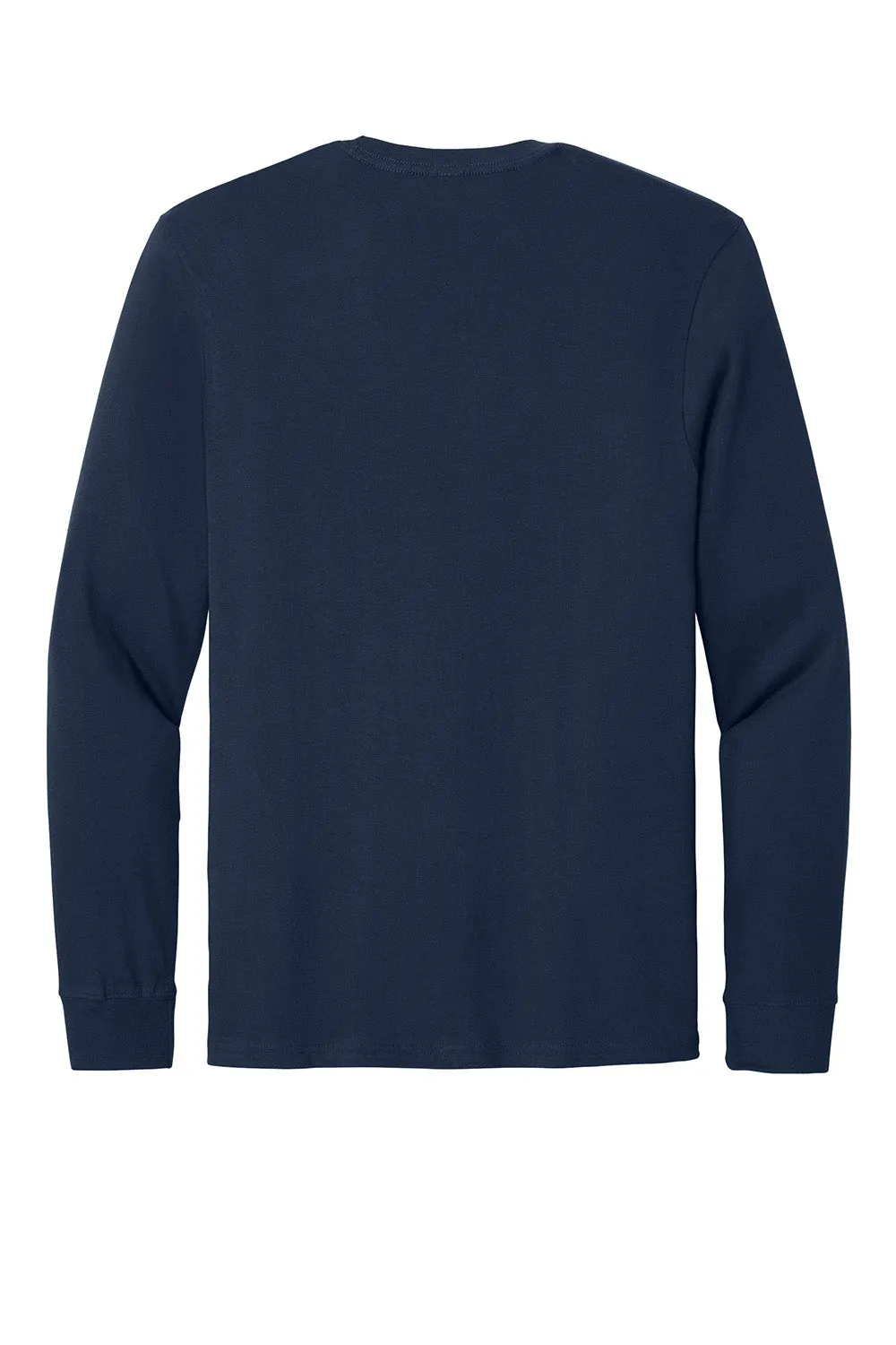 Allmade Herren Langarm Rundhals T-Shirt - Nachthimmel Marineblau