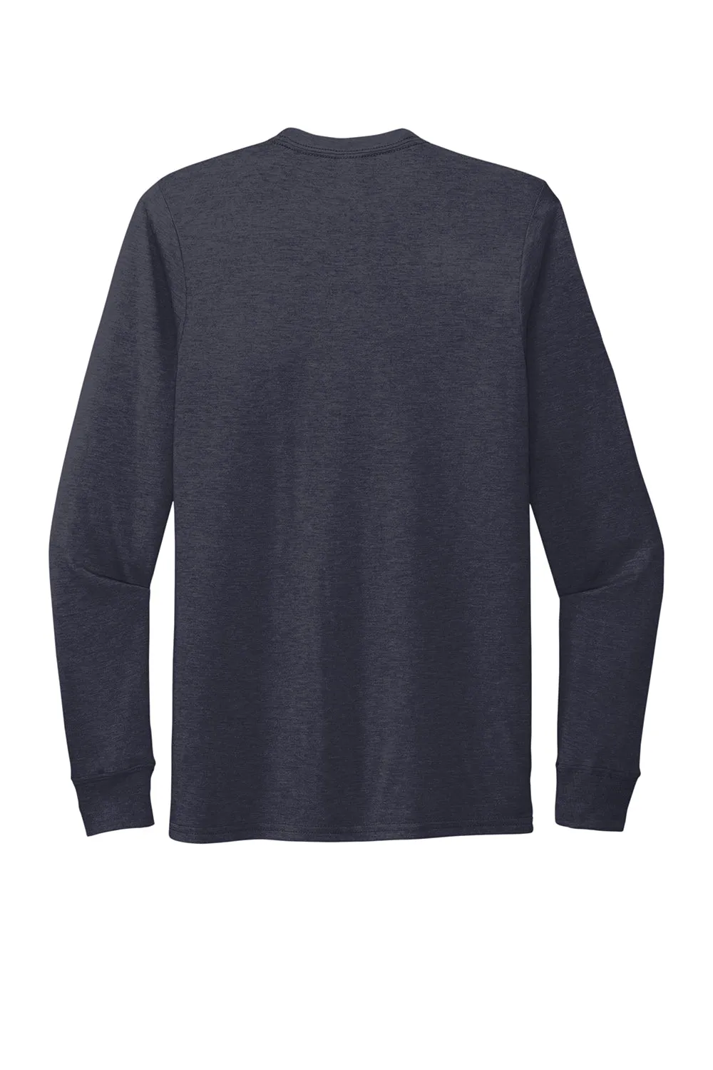 Allmade Herren Langarm Rundhals T-Shirt - Rebell Blau