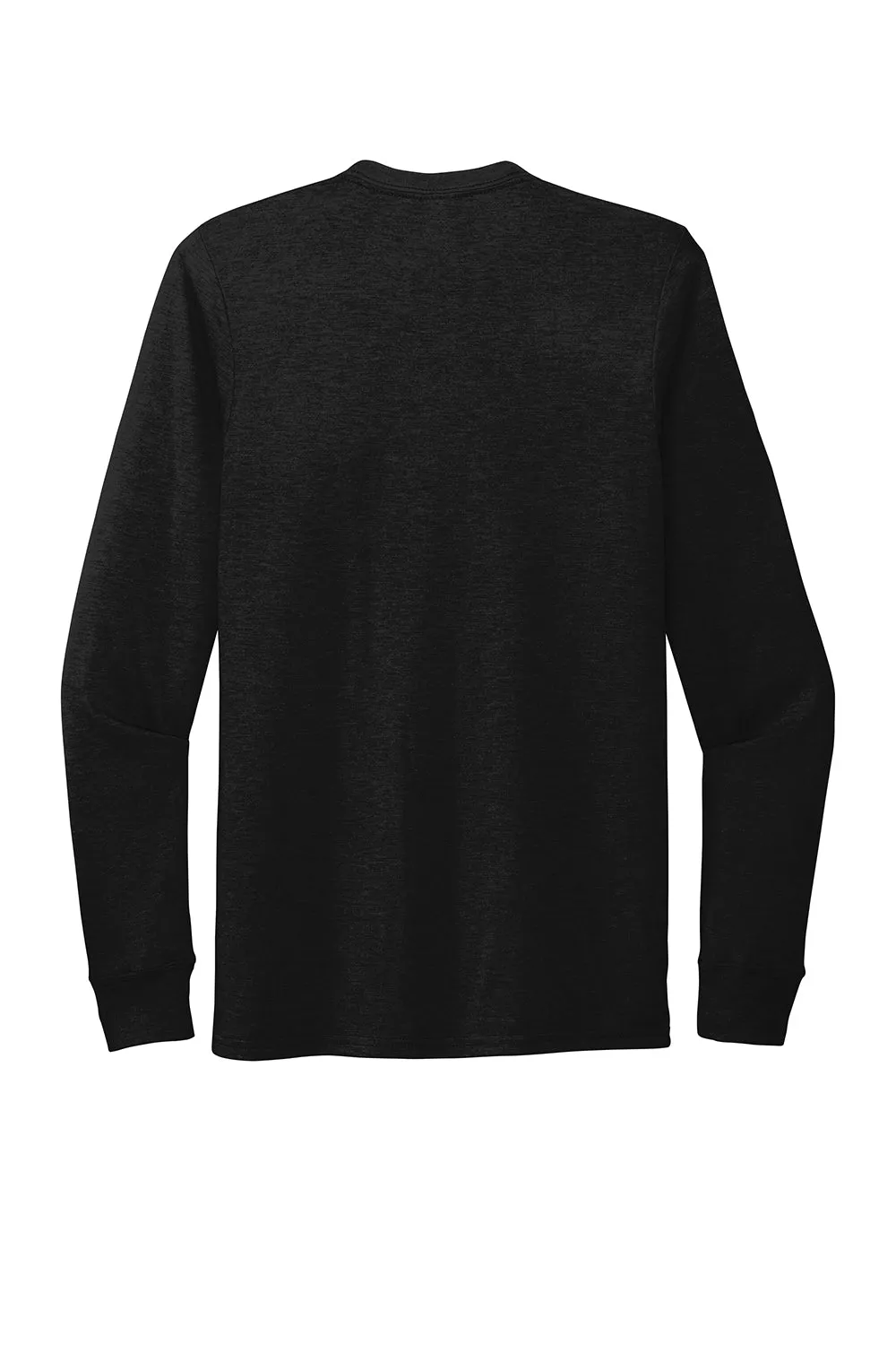 Allmade Herren Langarm Rundhals T-Shirt - Weltraumschwarz
