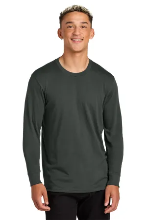 Allmade Herren Langarm Rundhals T-Shirt - Terrain Grau