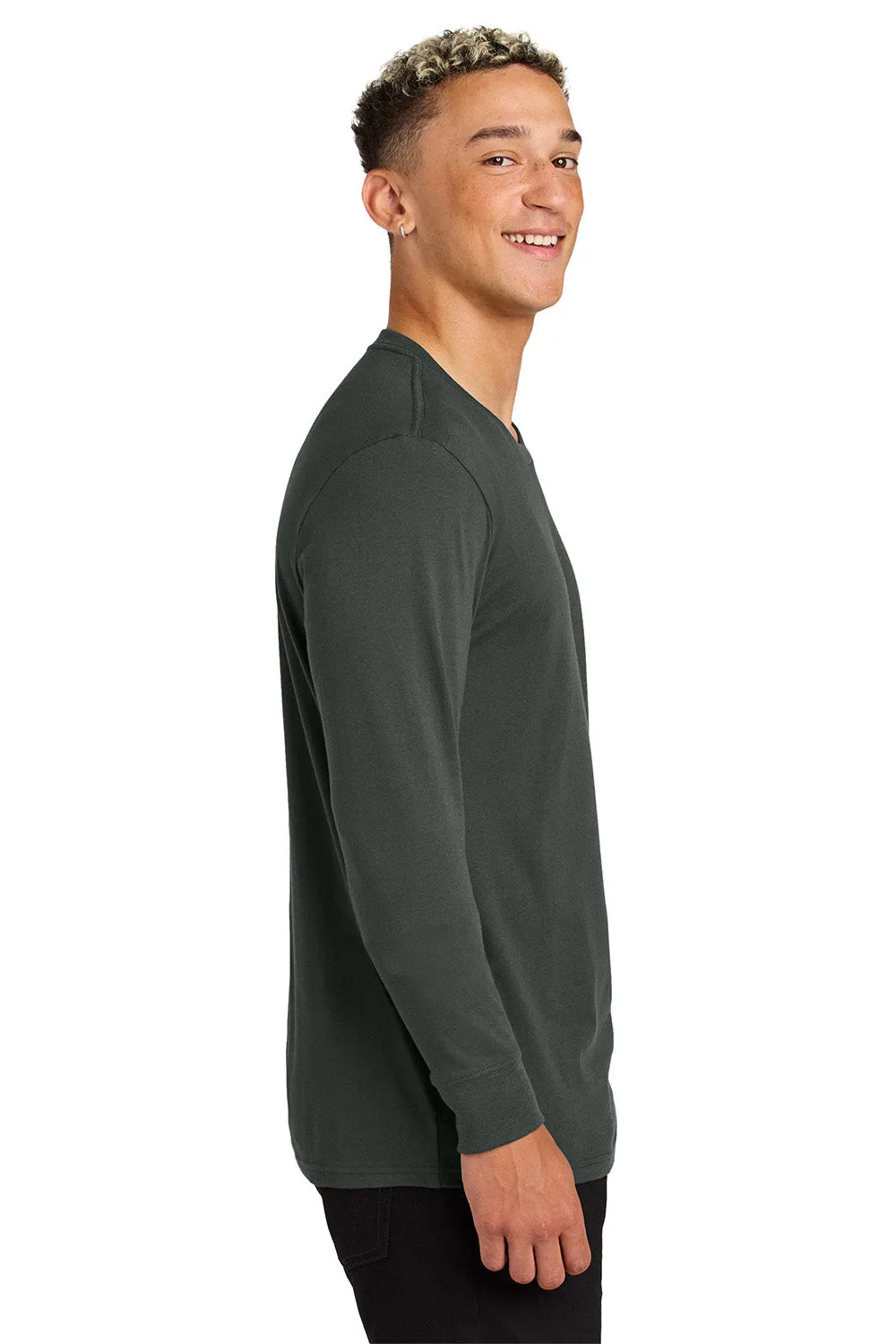 Allmade Herren Langarm Rundhals T-Shirt - Terrain Grau