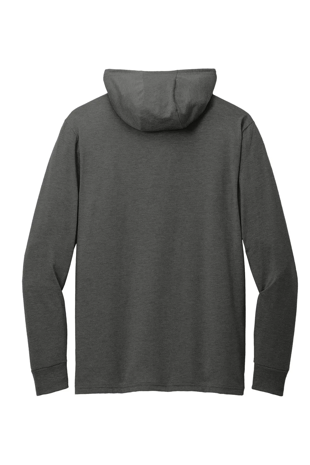 Allmade Herren Langarm Kapuzen-T-Shirt Hoodie - Weltraumschwarz