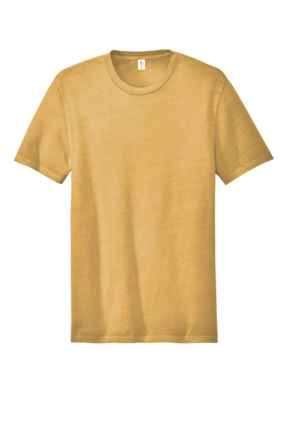 Allmade Herren Mineral Dye Kurzarm Rundhals T-Shirt - Goldener Weizen