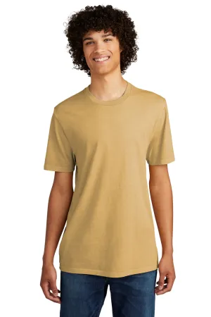 Allmade Herren Mineral Dye Kurzarm Rundhals T-Shirt - Goldener Weizen