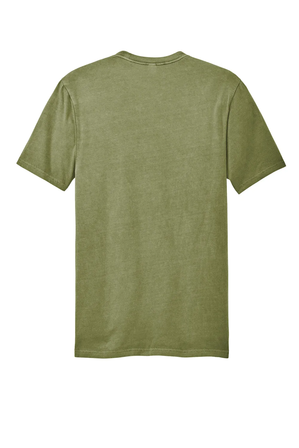 Allmade Herren Mineral Dye Kurzarm Rundhals T-Shirt - Moosgrün