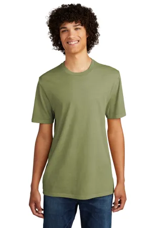 Allmade Herren Mineral Dye Kurzarm Rundhals T-Shirt - Moosgrün