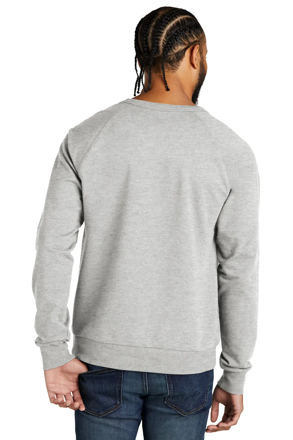 Allmade Herren Bio French Terry Crewneck Sweatshirt - Heather Granitgrau