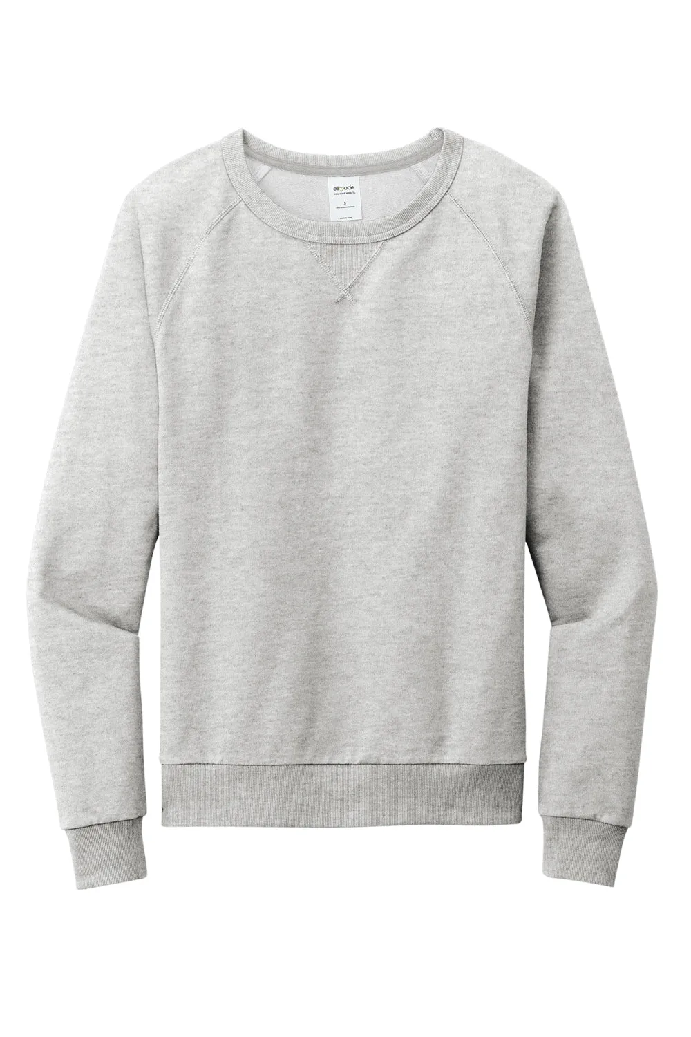 Allmade Herren Bio French Terry Crewneck Sweatshirt - Heather Granitgrau