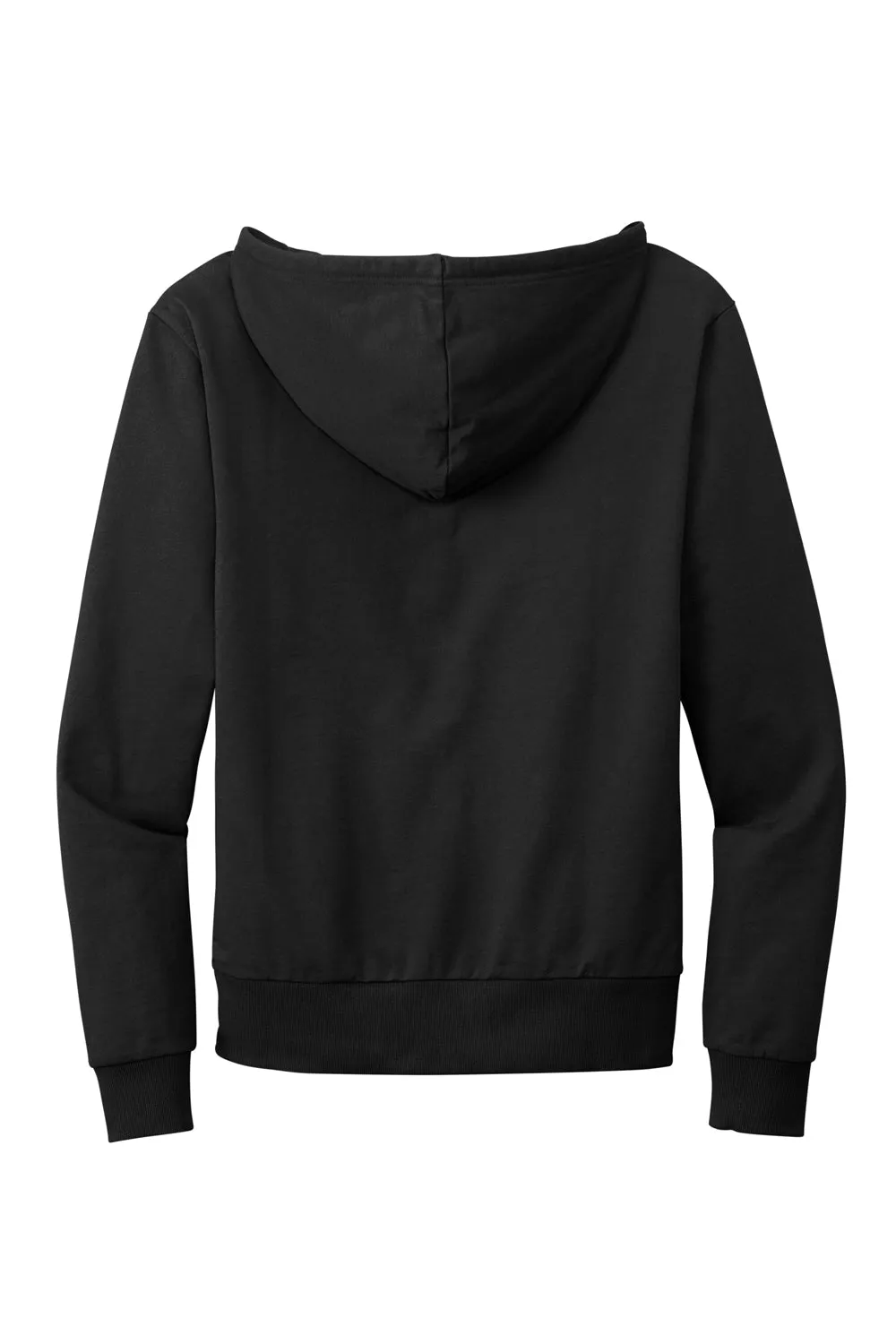 Allmade Herren Bio-French-Terry Full-Zip Kapuzenpullover mit Taschen - Tiefschwarz