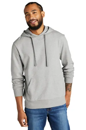 Allmade Herren Bio-French-Terry Kapuzenpullover mit Kangaroo-Tasche - Heather Granitgrau