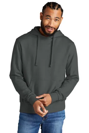 Allmade Herren Bio-French-Terry Kapuzenpullover mit Kangaroo-Tasche - Geländegrau
