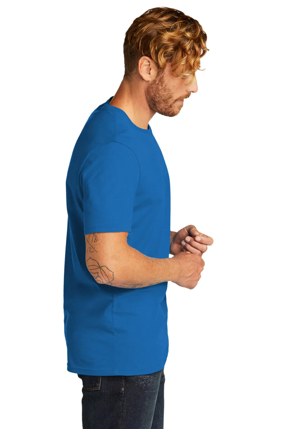 Allmade Herren Bio-Kurzarm-T-Shirt mit Rundhalsausschnitt - Beacon Blau