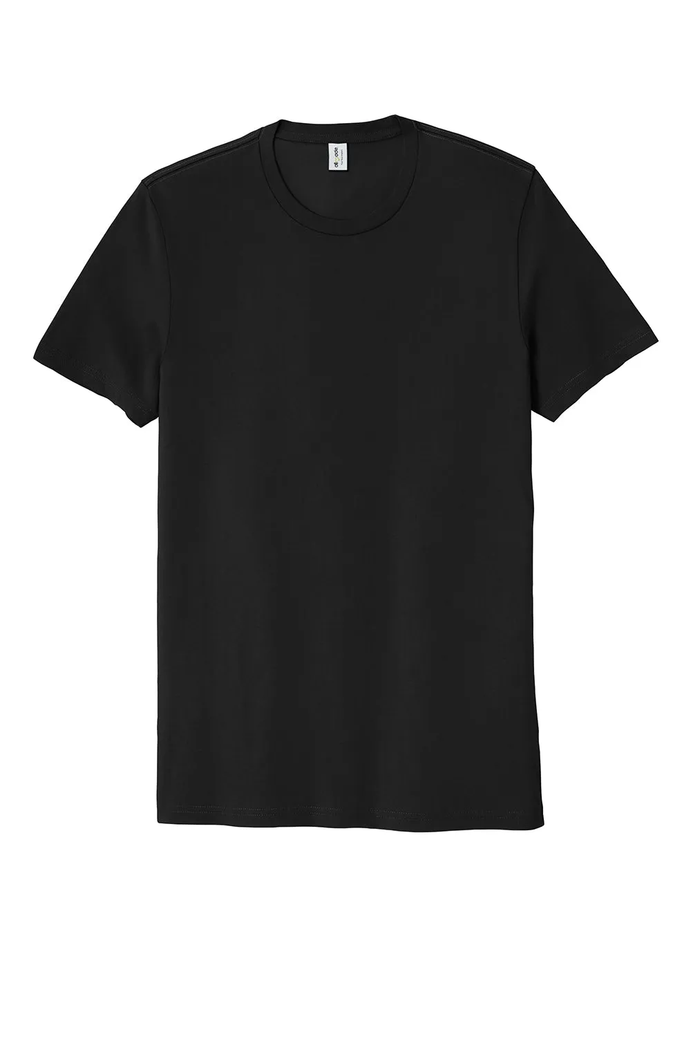 Allmade Herren Bio-Kurzarm-T-Shirt mit Rundhalsausschnitt - Tiefschwarz