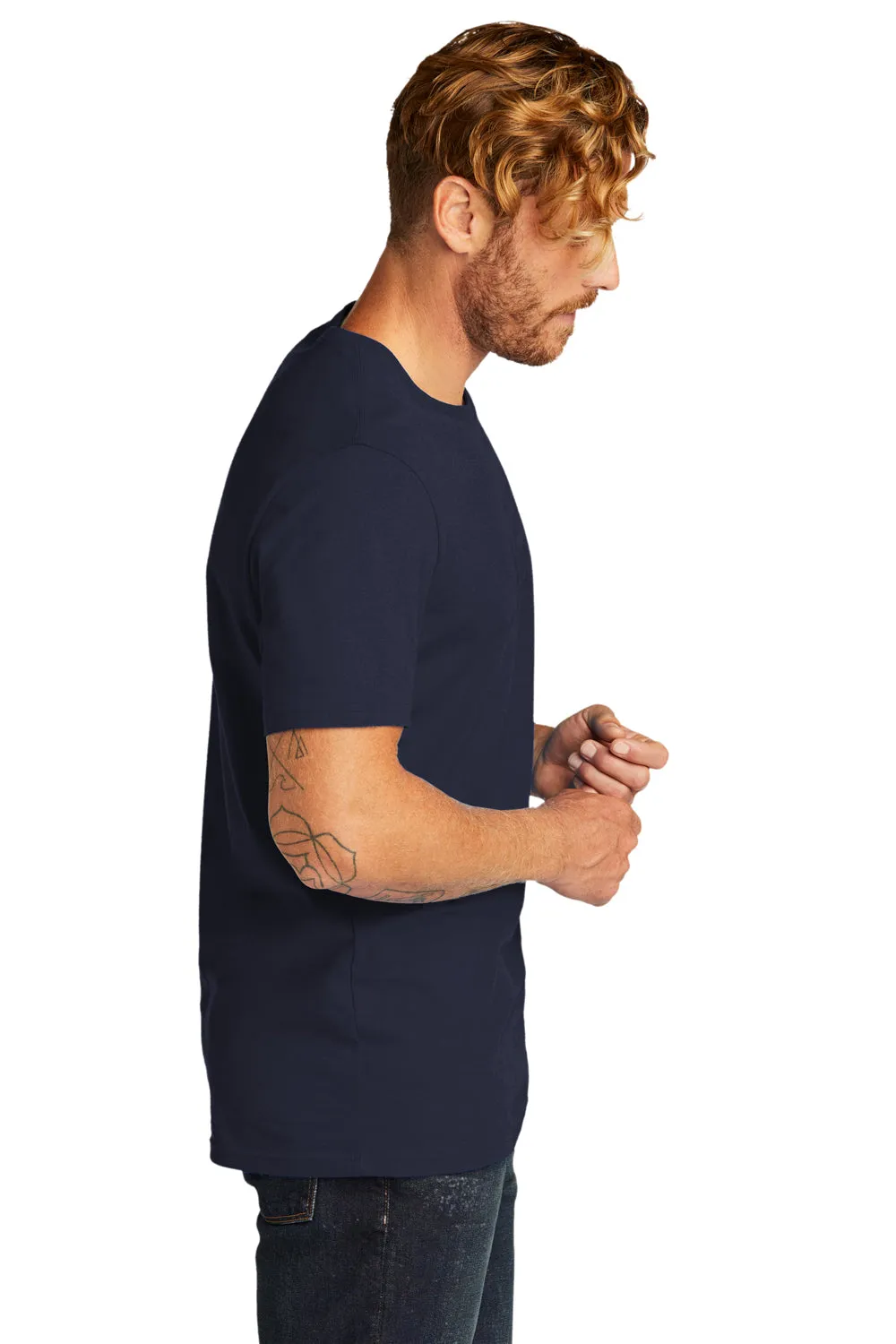 Allmade Herren Bio-Kurzarm-T-Shirt mit Rundhalsausschnitt - Nachthimmel Marineblau
