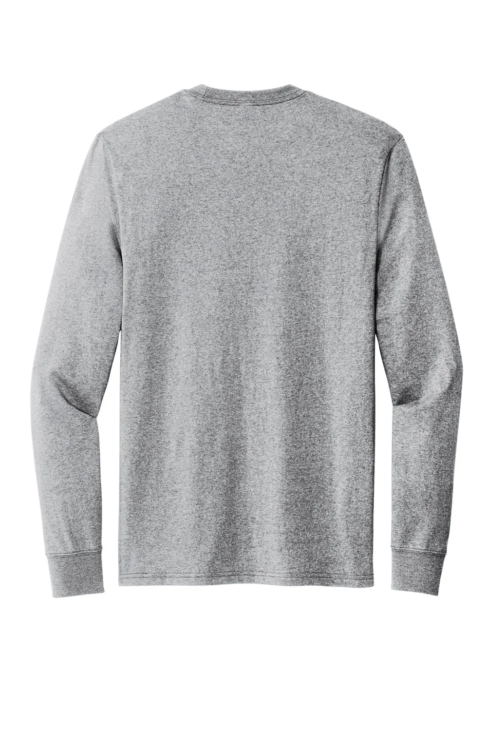 Allmade Herren Recycled Langarm Rundhals T-Shirt - Heather Remade Grau