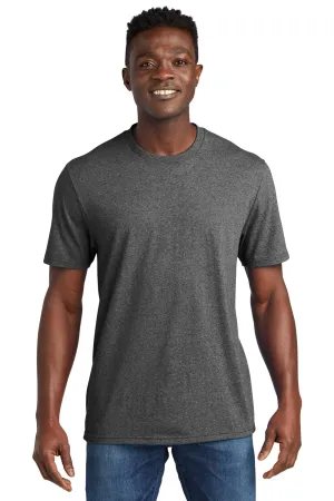 Allmade Herren-Recycling-Kurzarm-T-Shirt mit Rundhalsausschnitt - Meliertes Anthrazitgrau