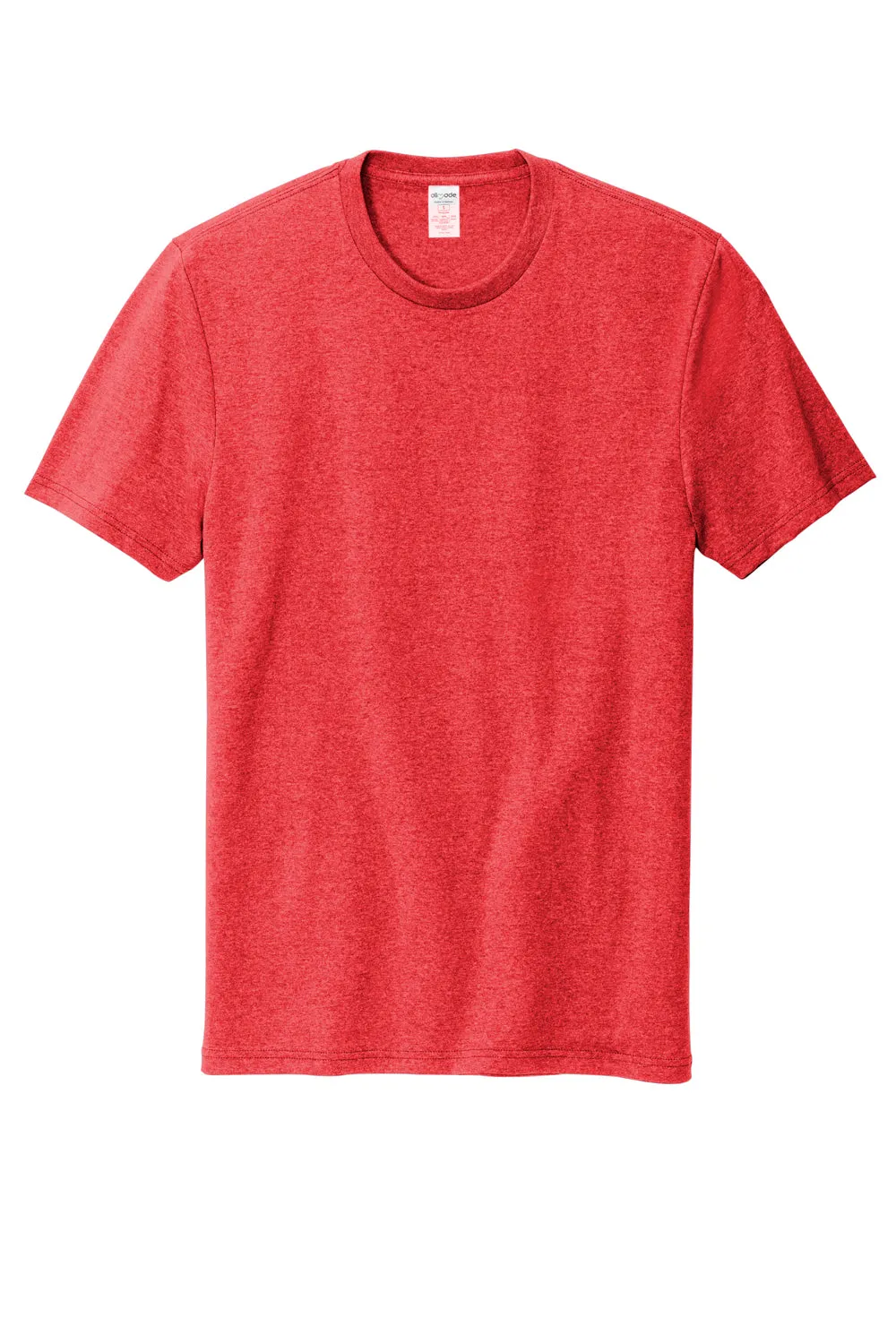 Allmade Herren-Recycling-Kurzarm-T-Shirt mit Rundhalsausschnitt - Heather Rot