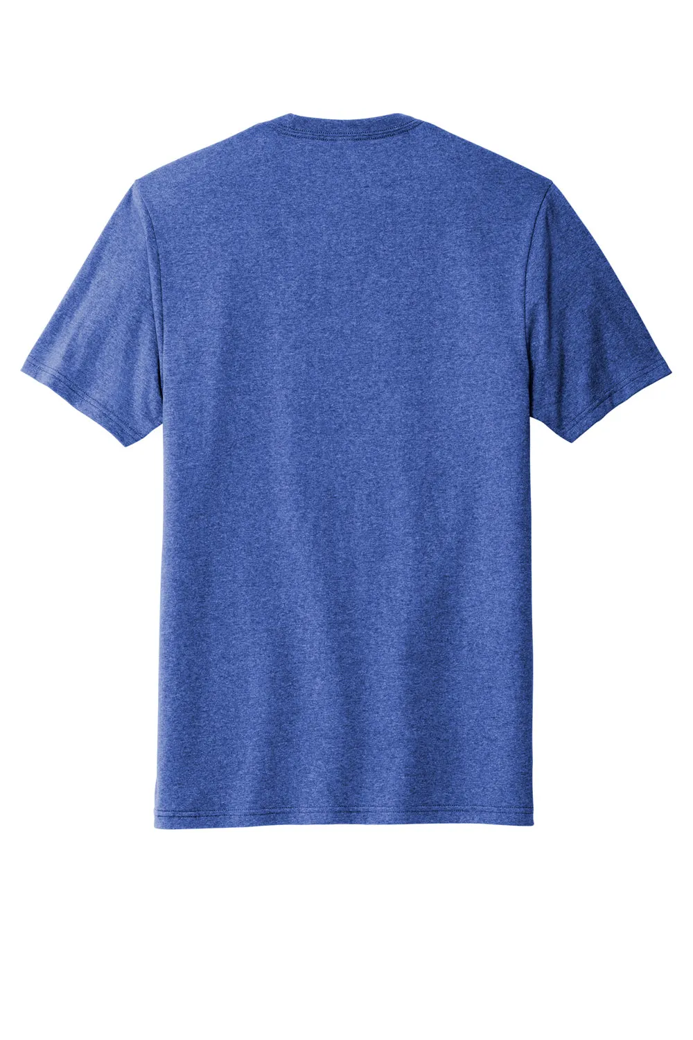 Allmade Herren-Recycling-Kurzarm-T-Shirt mit Rundhalsausschnitt - Heather Royalblau
