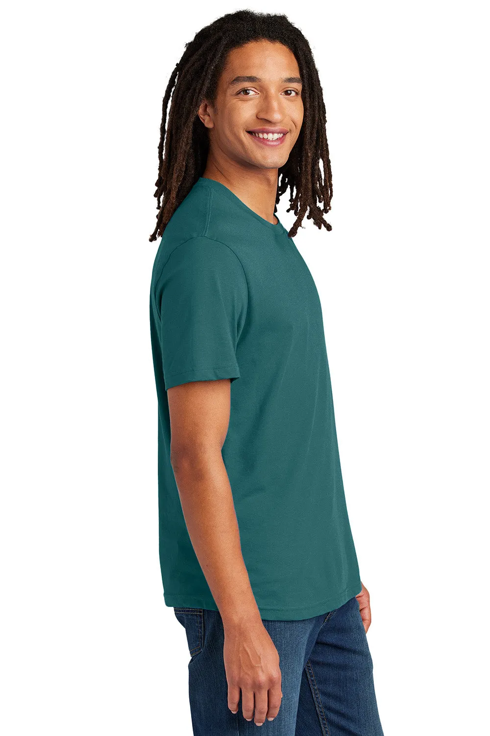 Allmade Herren T-Shirt mit Rundhalsausschnitt aus recyceltem Material - Ozeanisches Petrolblau