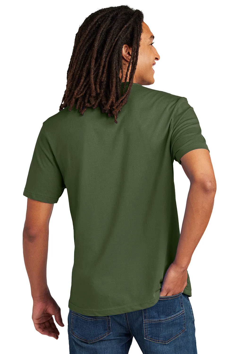 Allmade Herren-Recycling-Kurzarm-T-Shirt mit Rundhalsausschnitt - Olive You Grün