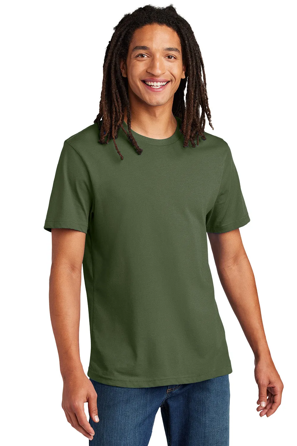 Allmade Herren-Recycling-Kurzarm-T-Shirt mit Rundhalsausschnitt - Olive You Grün