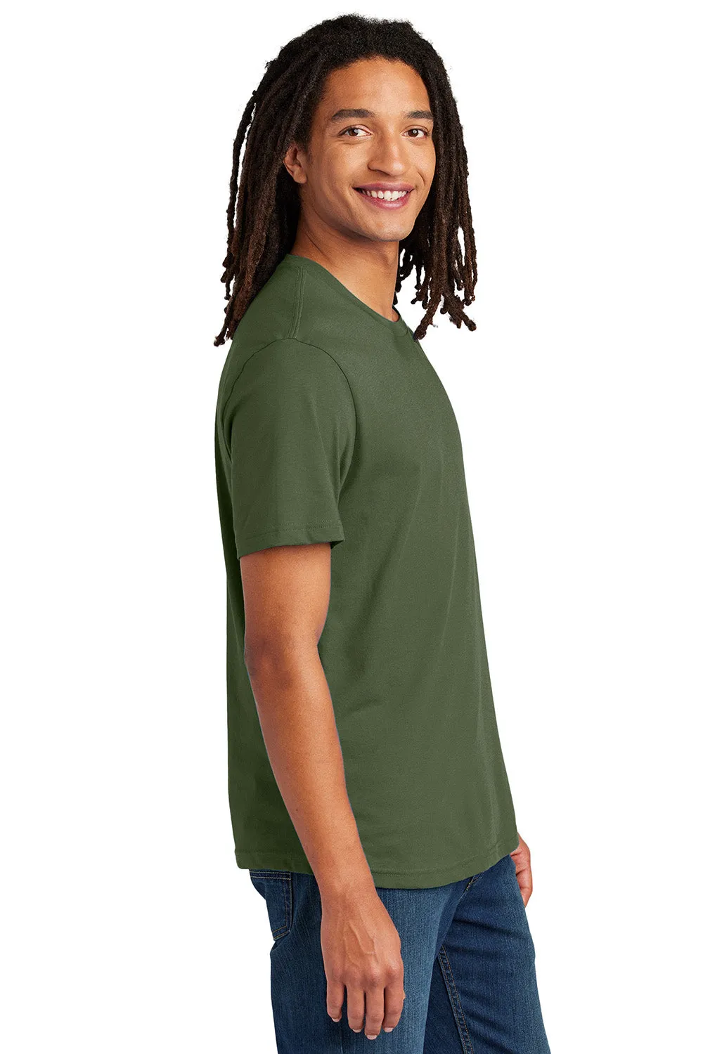 Allmade Herren-Recycling-Kurzarm-T-Shirt mit Rundhalsausschnitt - Olive You Grün